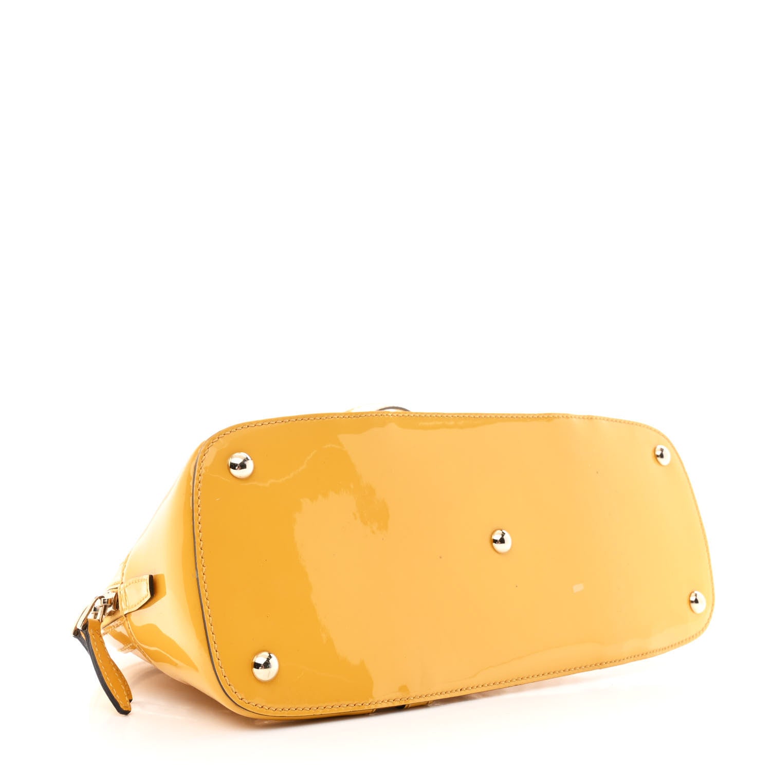 Patent Microguccissima Small Nice Top Handle Dome Bag Bumblebee