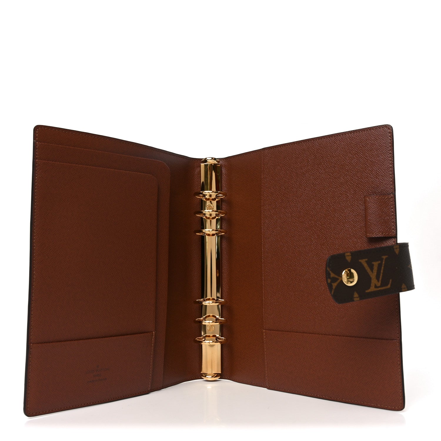 Monogram Large Ring Agenda Cover