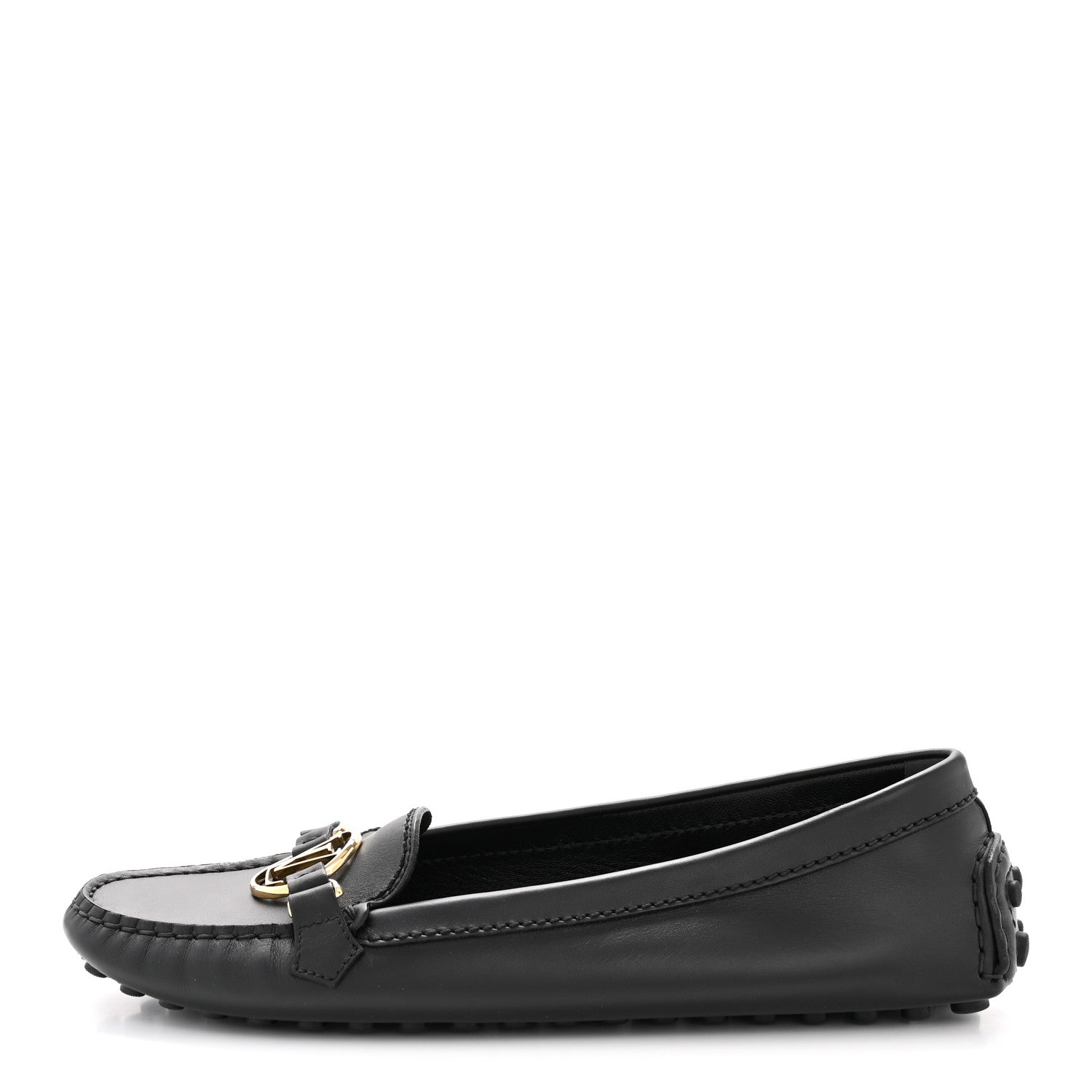 Calfskin Dauphine Loafers 40 Black
