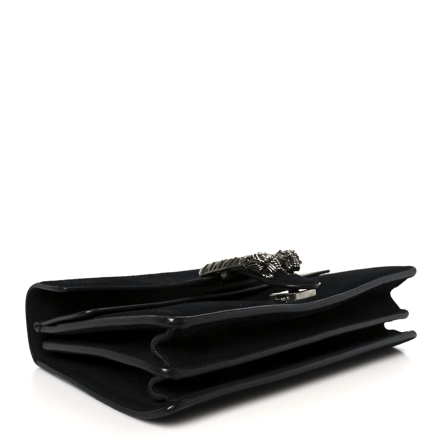 Suede Small Dionysus Shoulder Bag Black