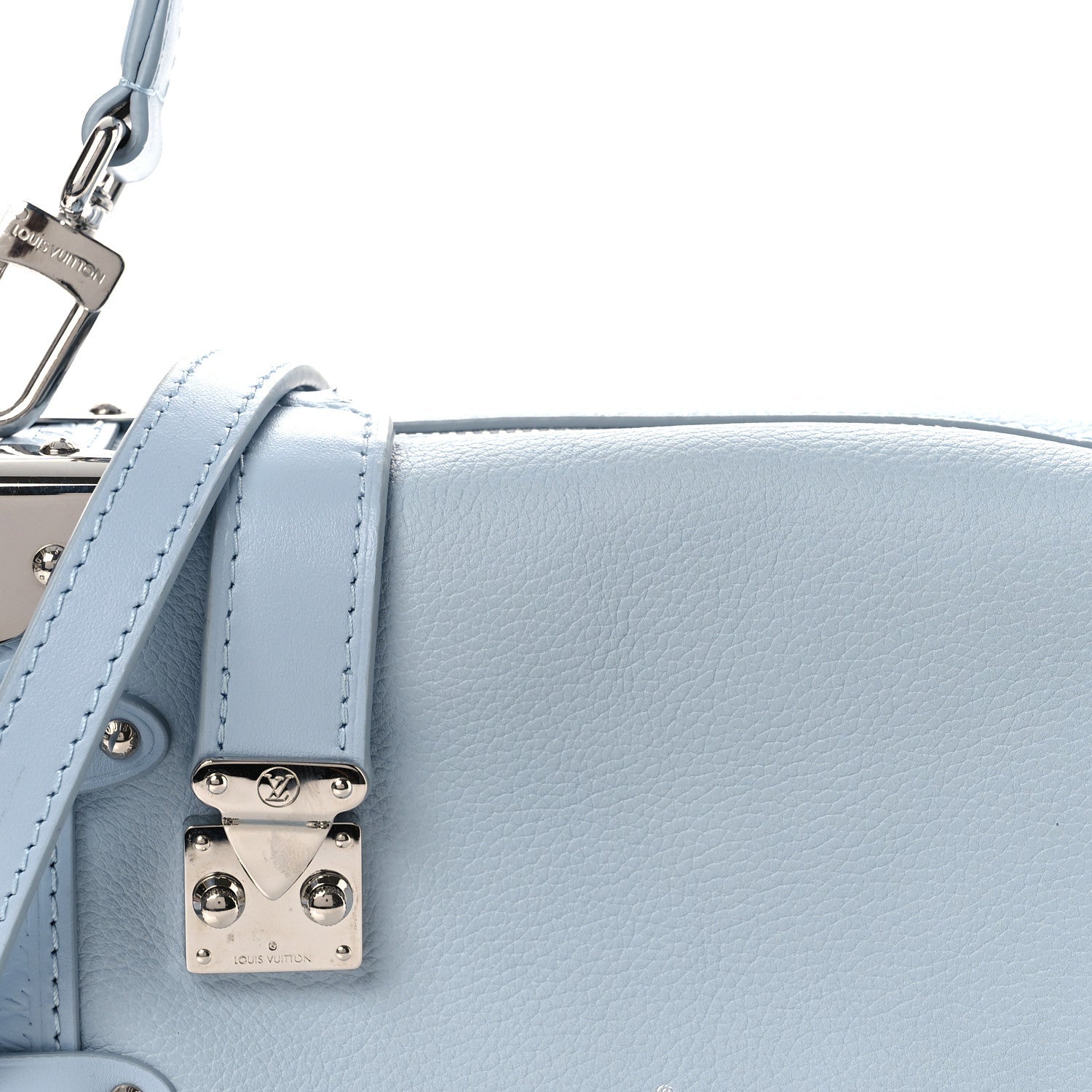 Calfskin Side Trunk PM Blue