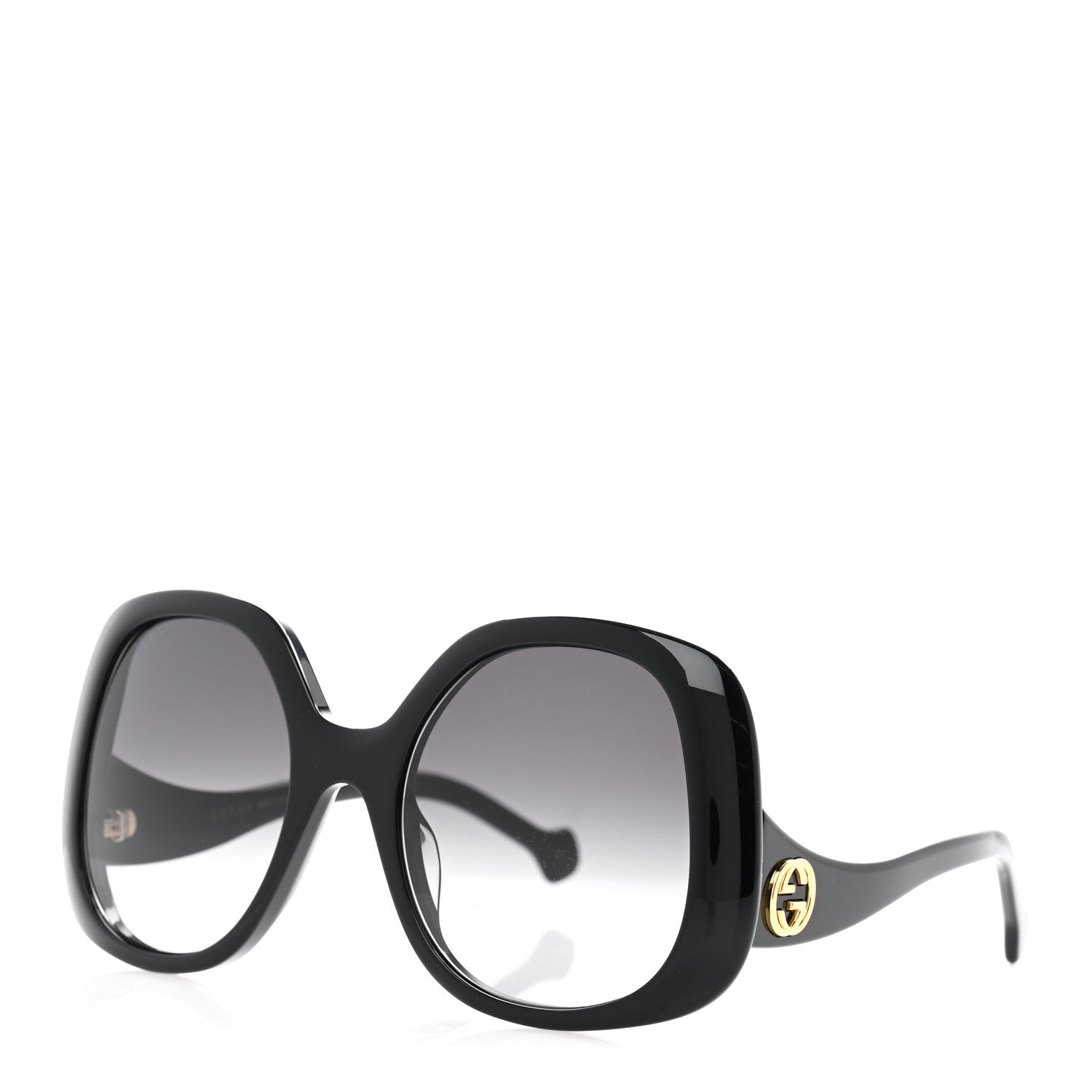 Acetate Square Frame Sunglasses GG1235S Black