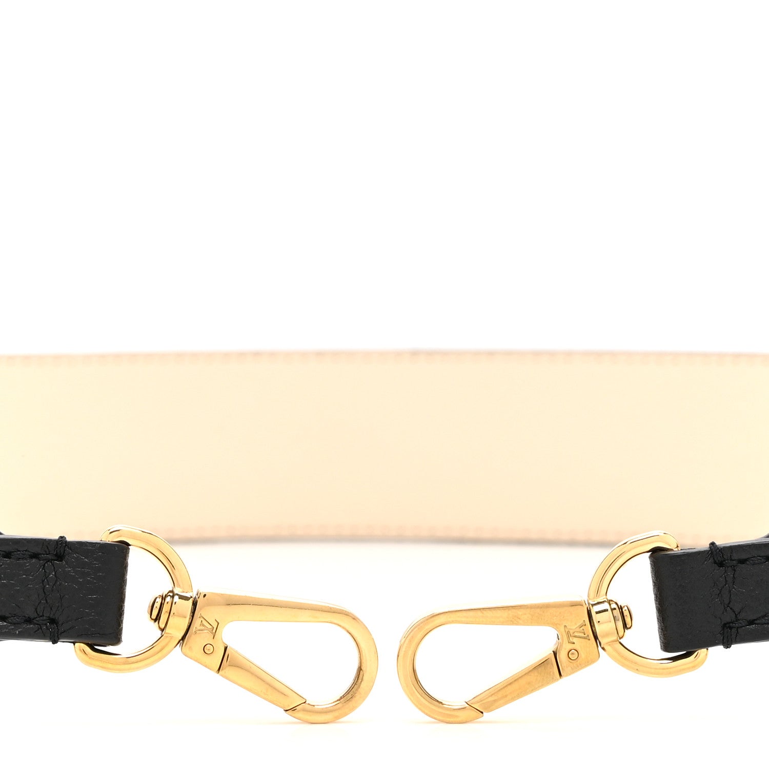 Empreinte Monogram Bandouliere Shoulder Strap Black Beige