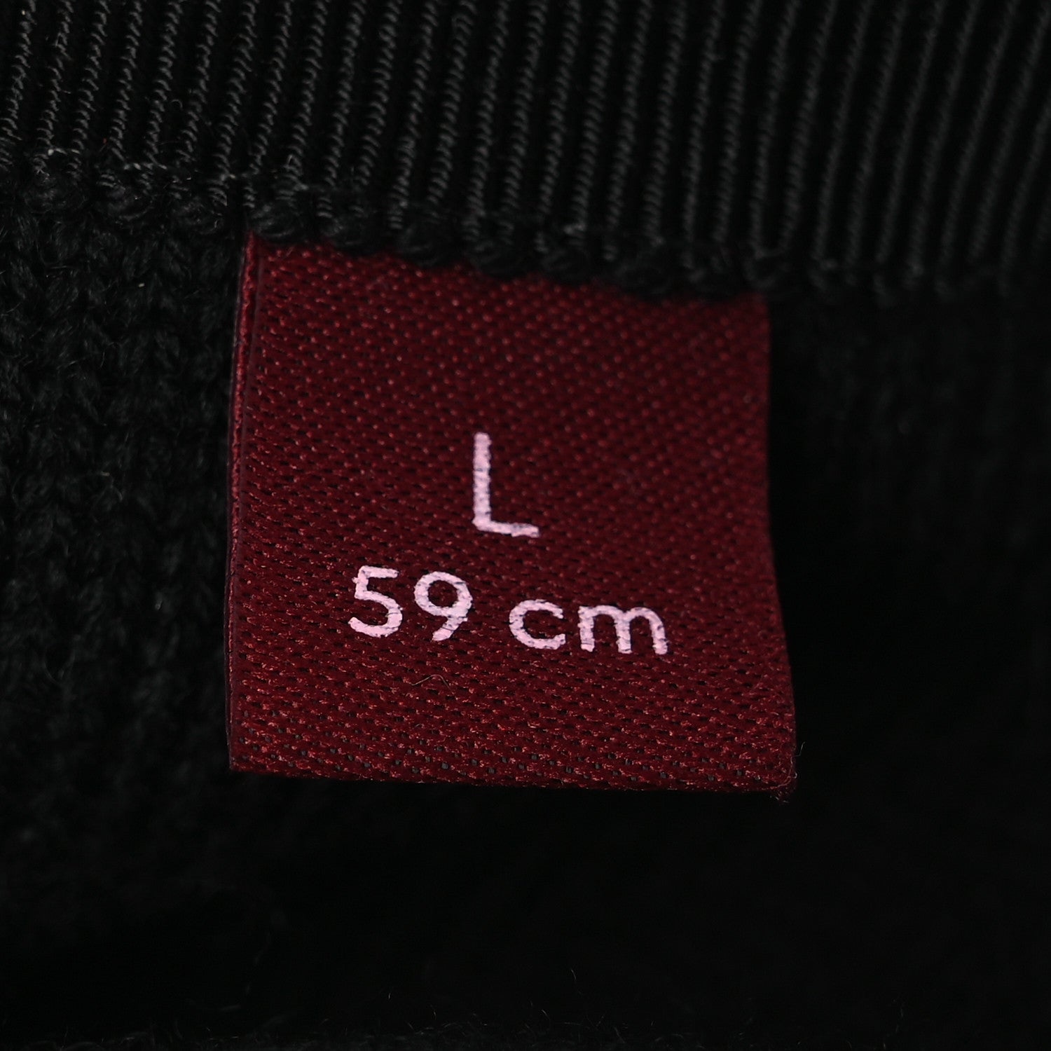 Covered Wool GG Monogram Baseball Hat L Grey Dark Grey Black