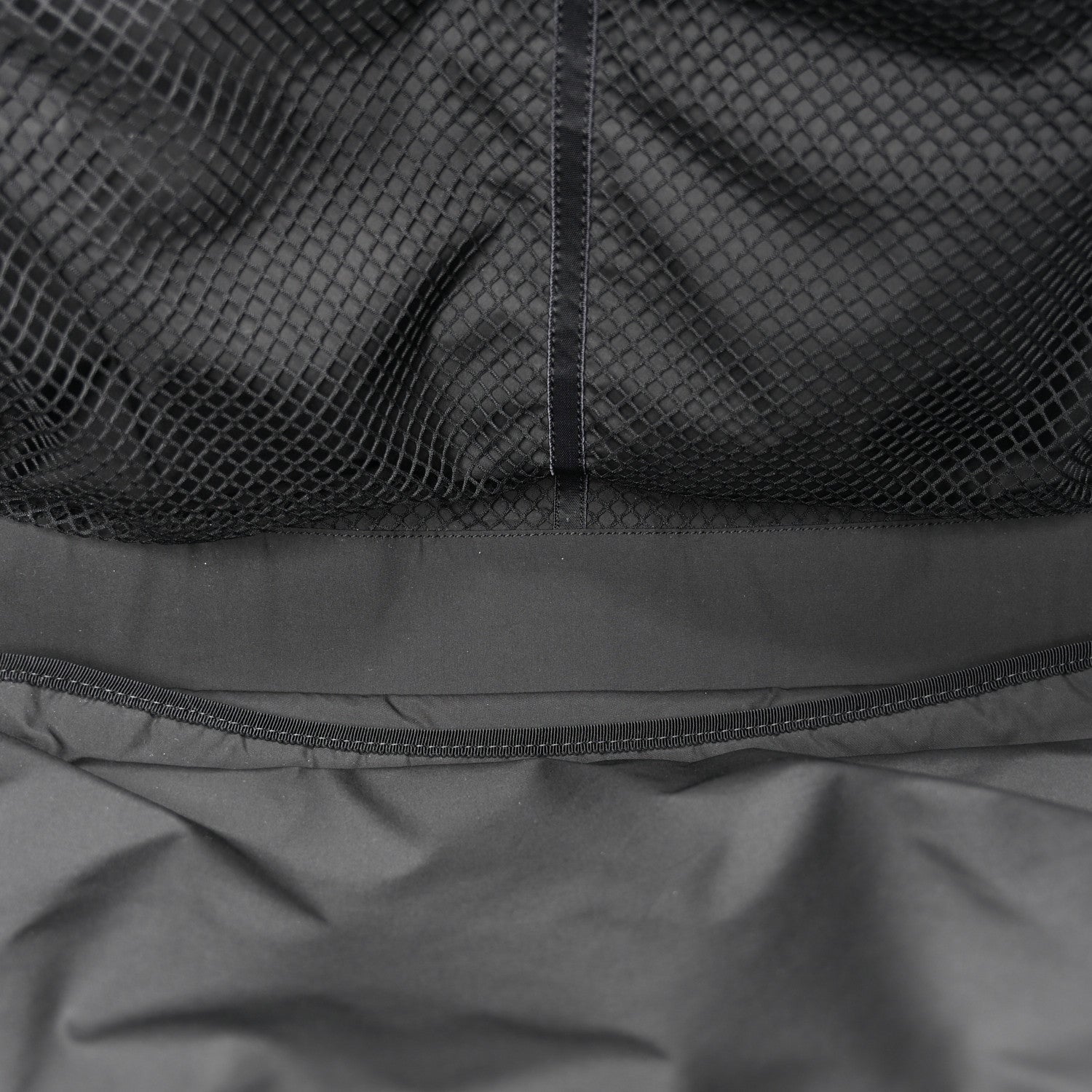 Shiny Grained Calfskin Quilted Travel Bowling Bag Black