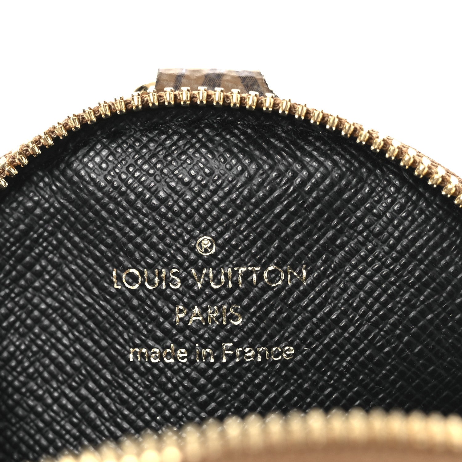 Reverse Monogram Multi Pochette Accessories Bandouliere Shoulder Strap Black
