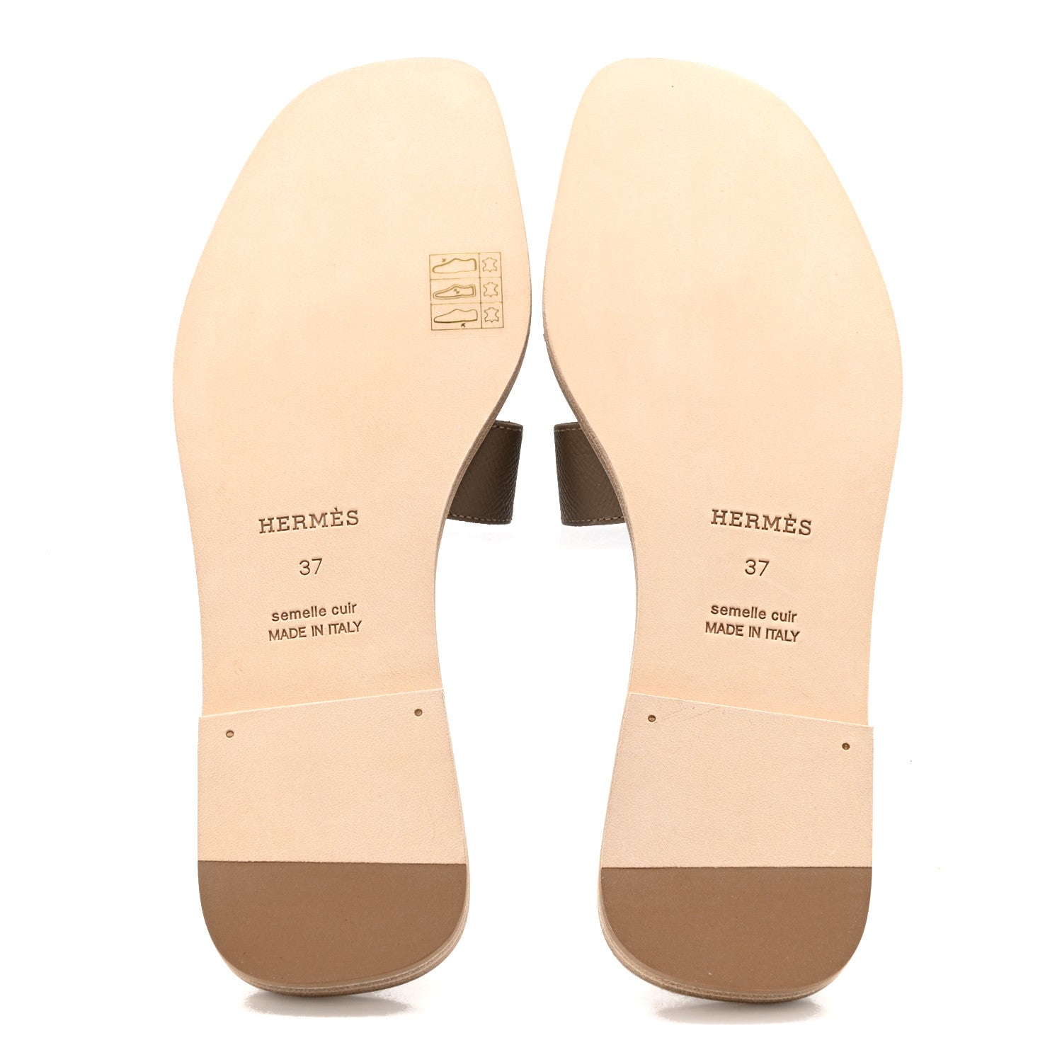 Epsom Oran Sandals 37 Etoupe