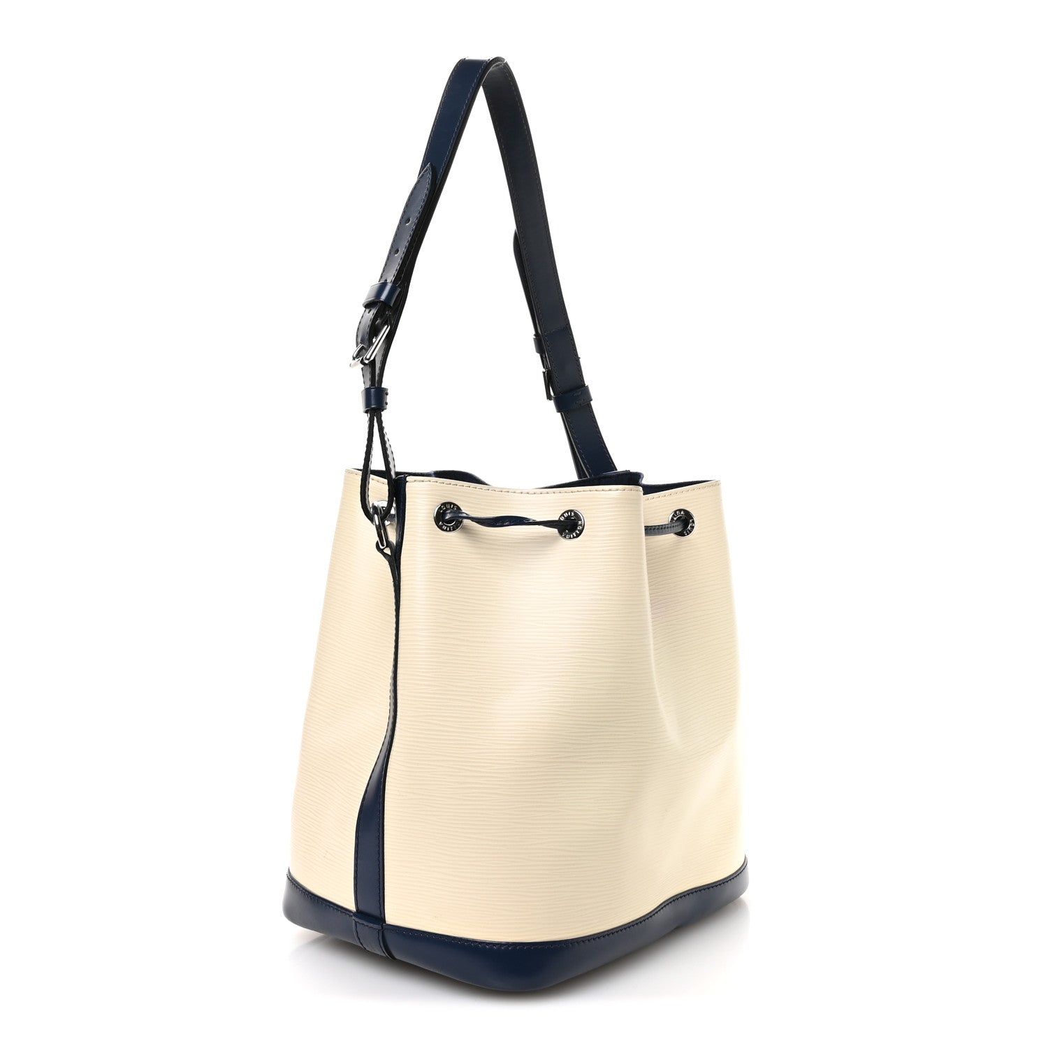 Epi Petit Bi-Color Noe Ivory Indigo