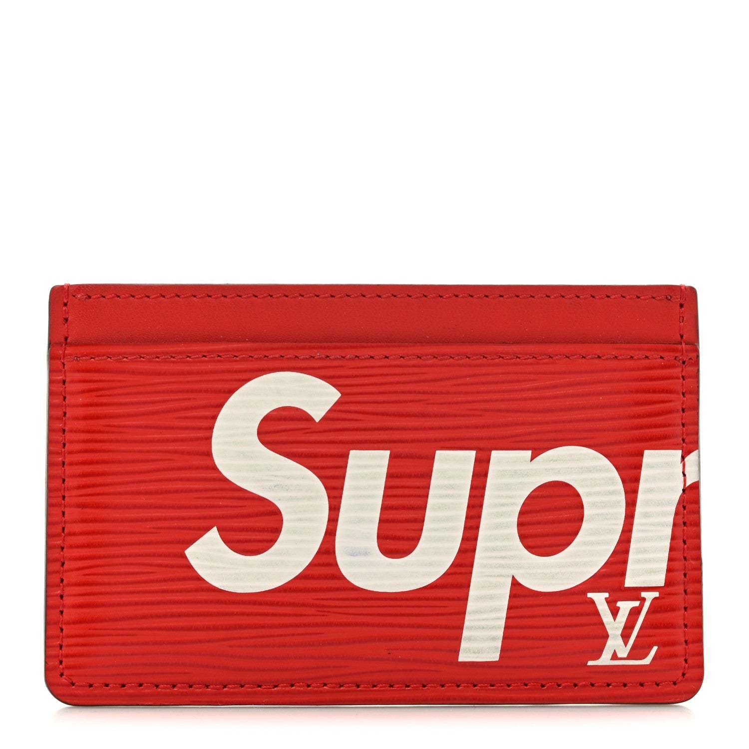 X SUPREME Epi Card Holder Red