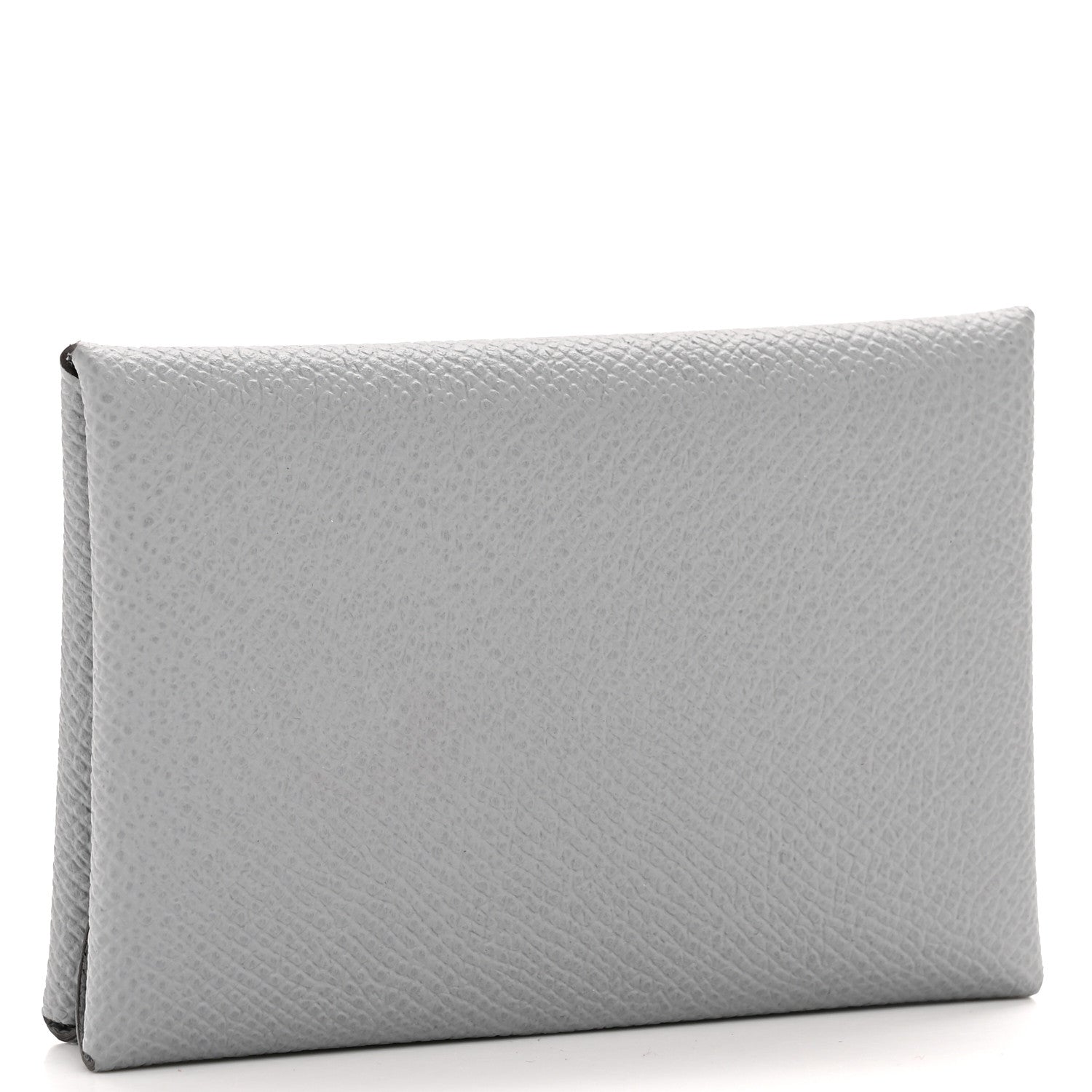 Epsom Calvi Duo Card Case Gris Pantin