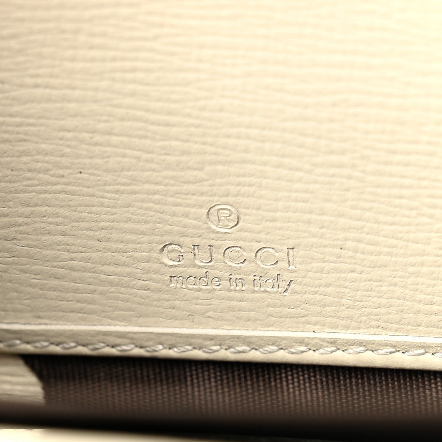 GG Supreme Monogram Azalea Calfskin Horsebit 1955 Zip Around Wallet Beige Ebony Mystic White