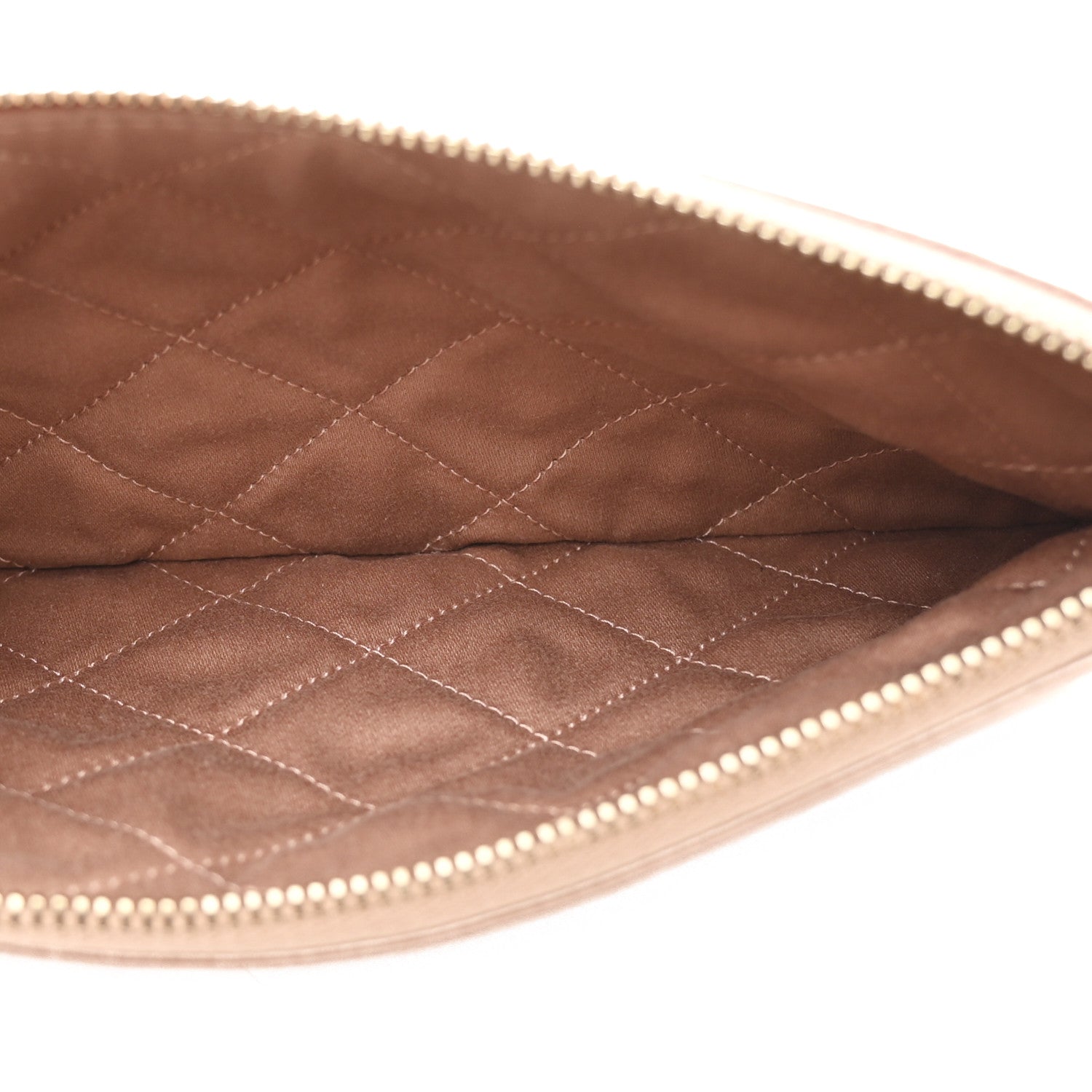 Metallic Calfskin Quilted Small Chanel 22 Pink