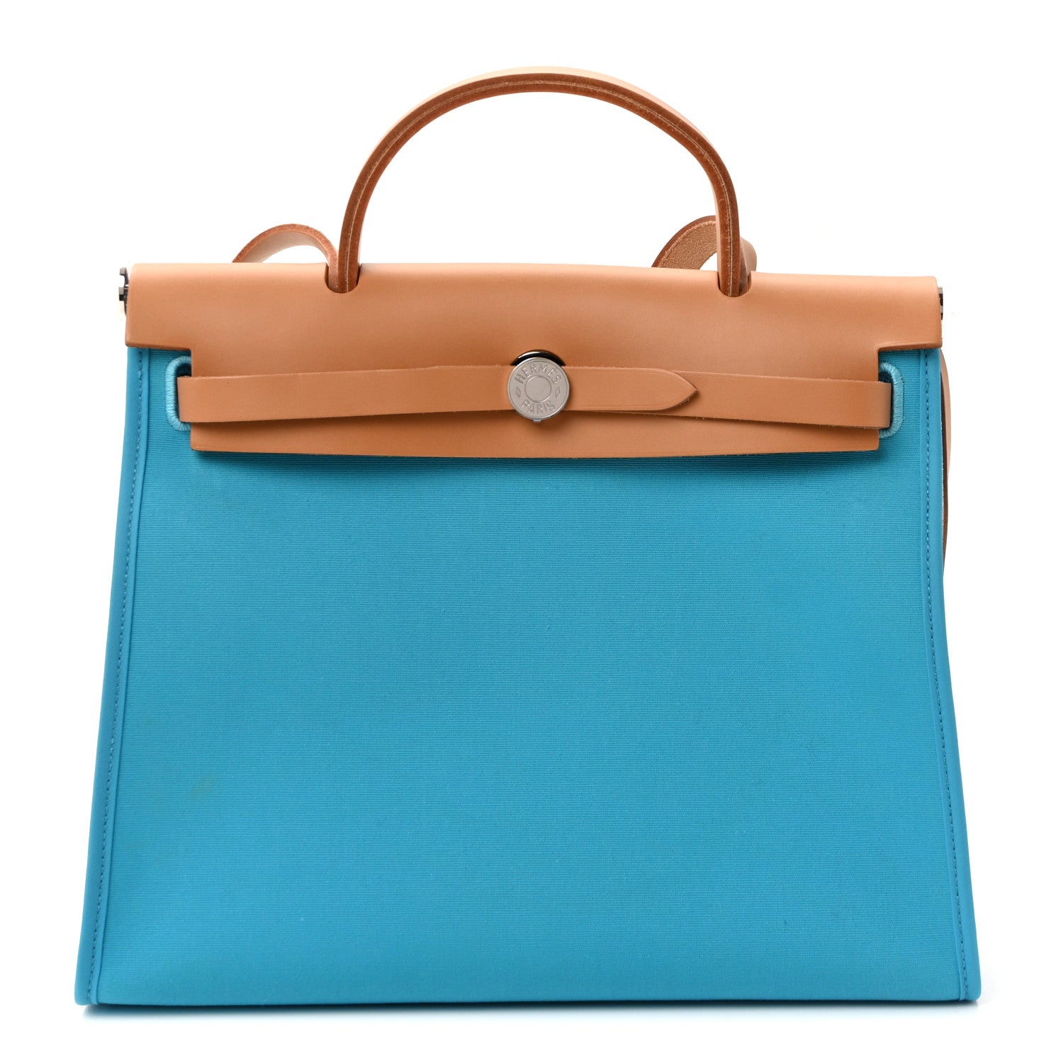 Vache Hunter Toile Herbag Zip 31 PM Bleu Azteque Menthe