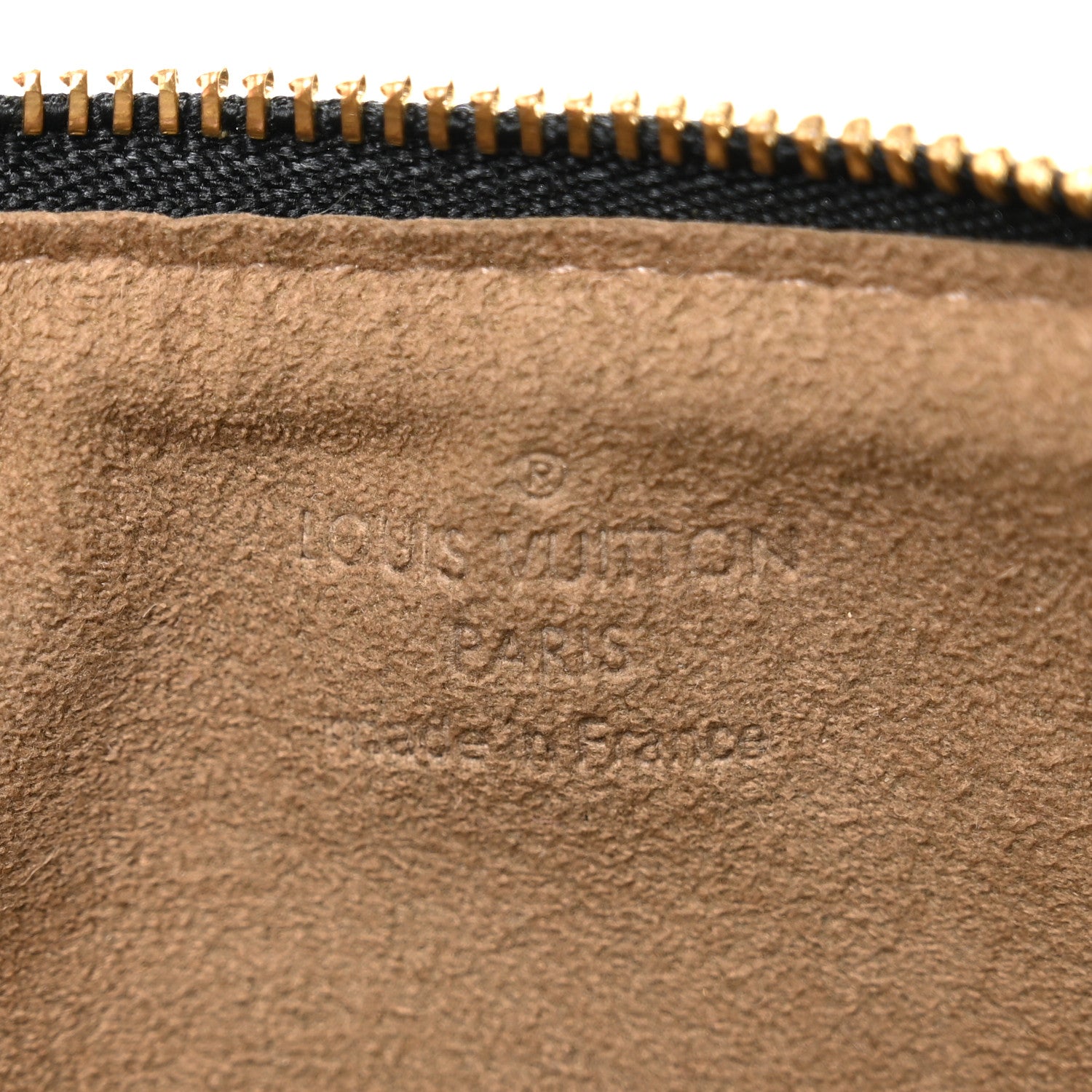 Monogram Multicolor Pochette Plate GM Black