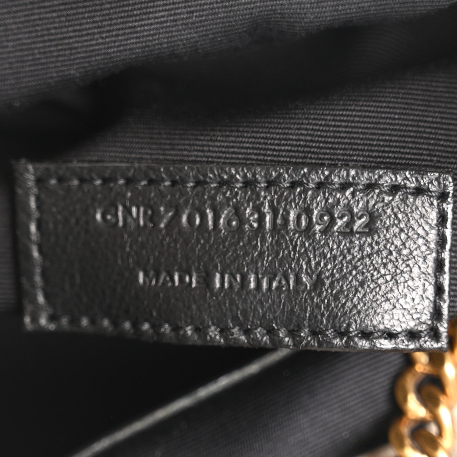 Lambskin Matelasse Monogram Joe Nano Bucket Bag Crema Soft