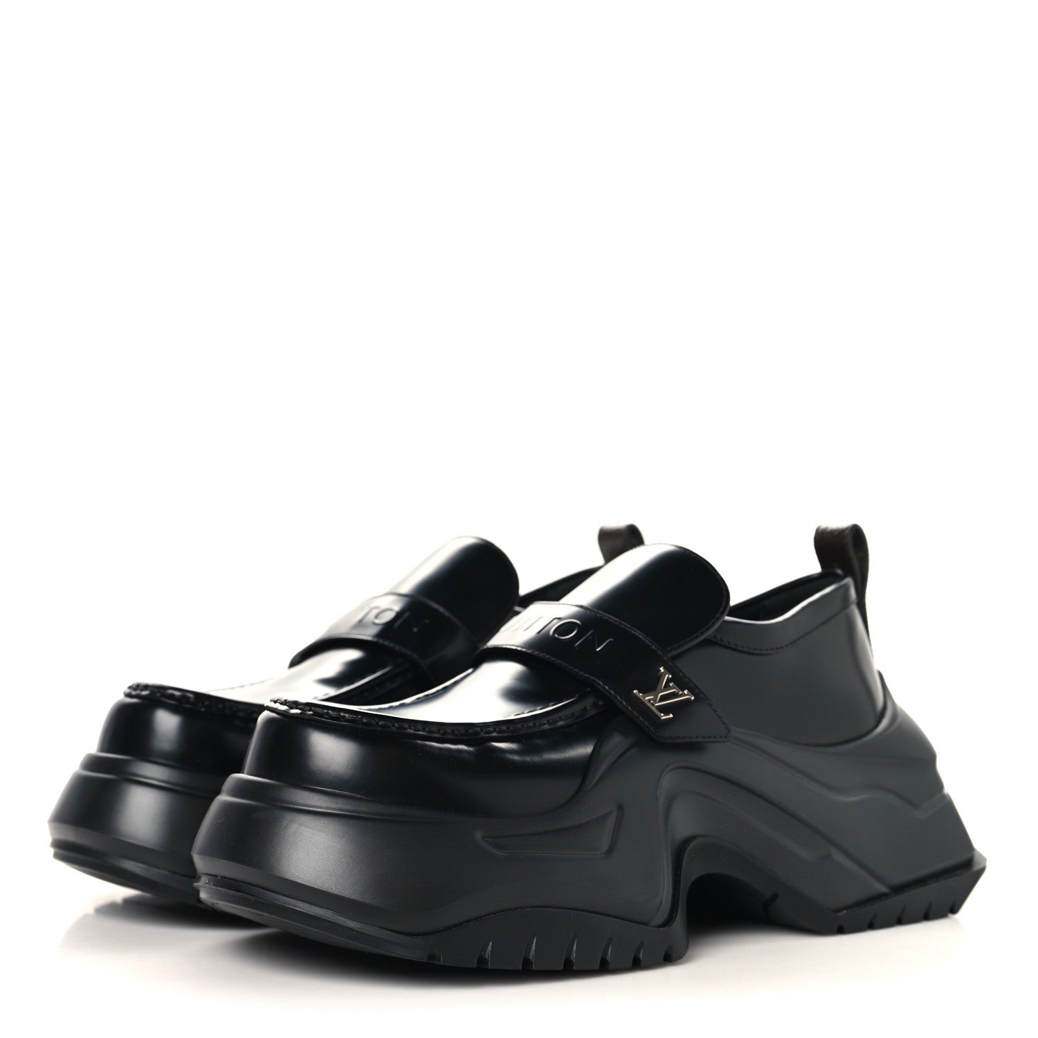 Calfskin Archlight 2.0 Platform Loafers 39 Black
