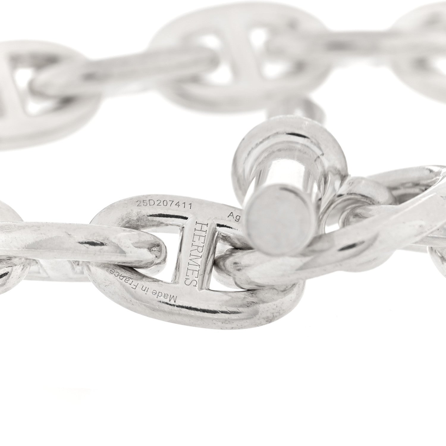 Sterling Silver MM Chaine d'Ancre Bracelet