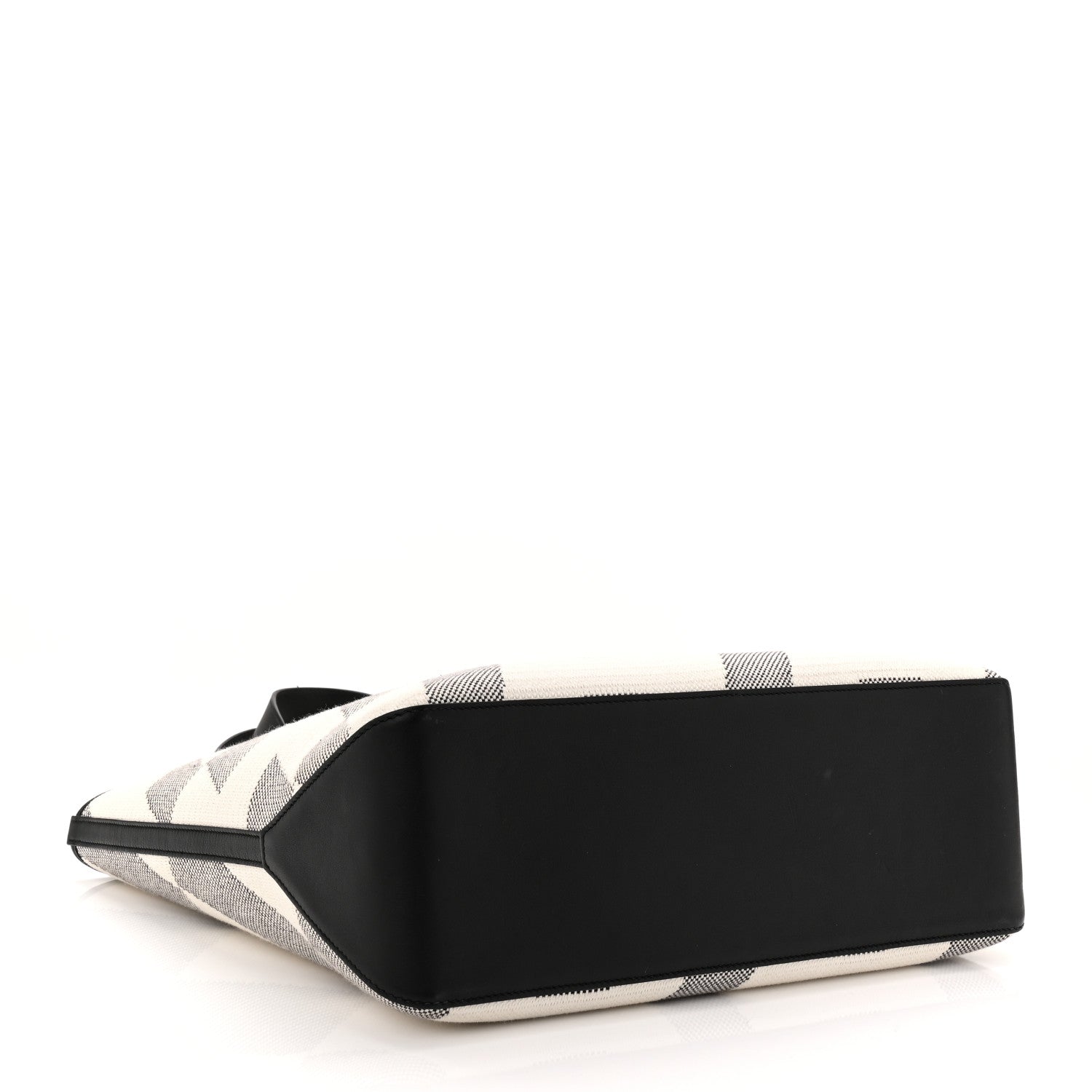 Swift H Canvas Cabas H En Biais 40 Black Ecru