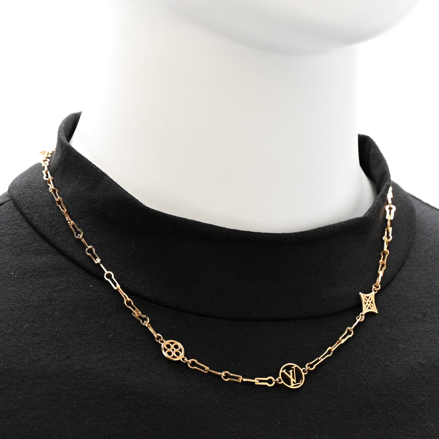 Metal Forever Young Short Necklace Gold