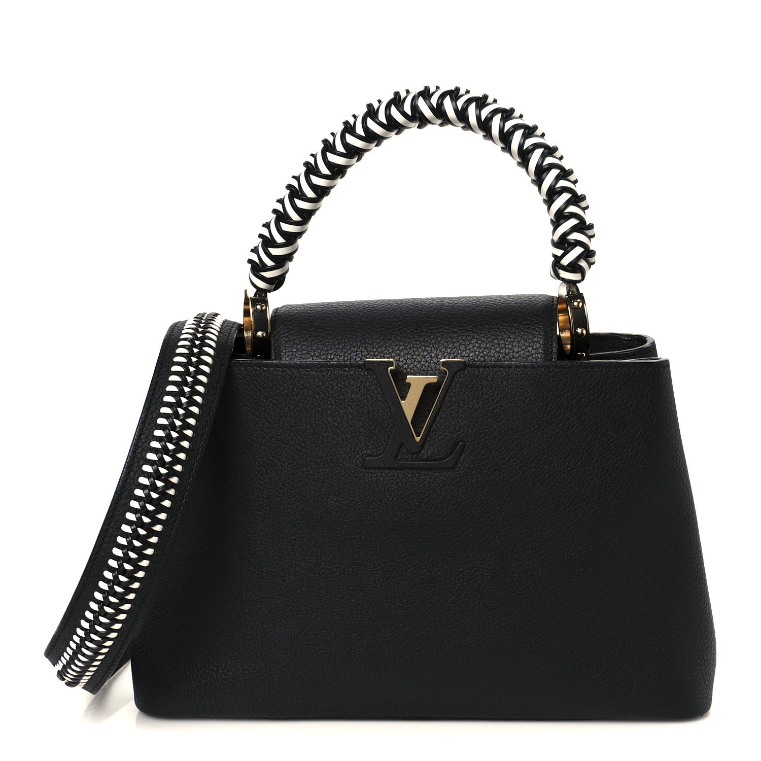 Taurillon Capucines Black White