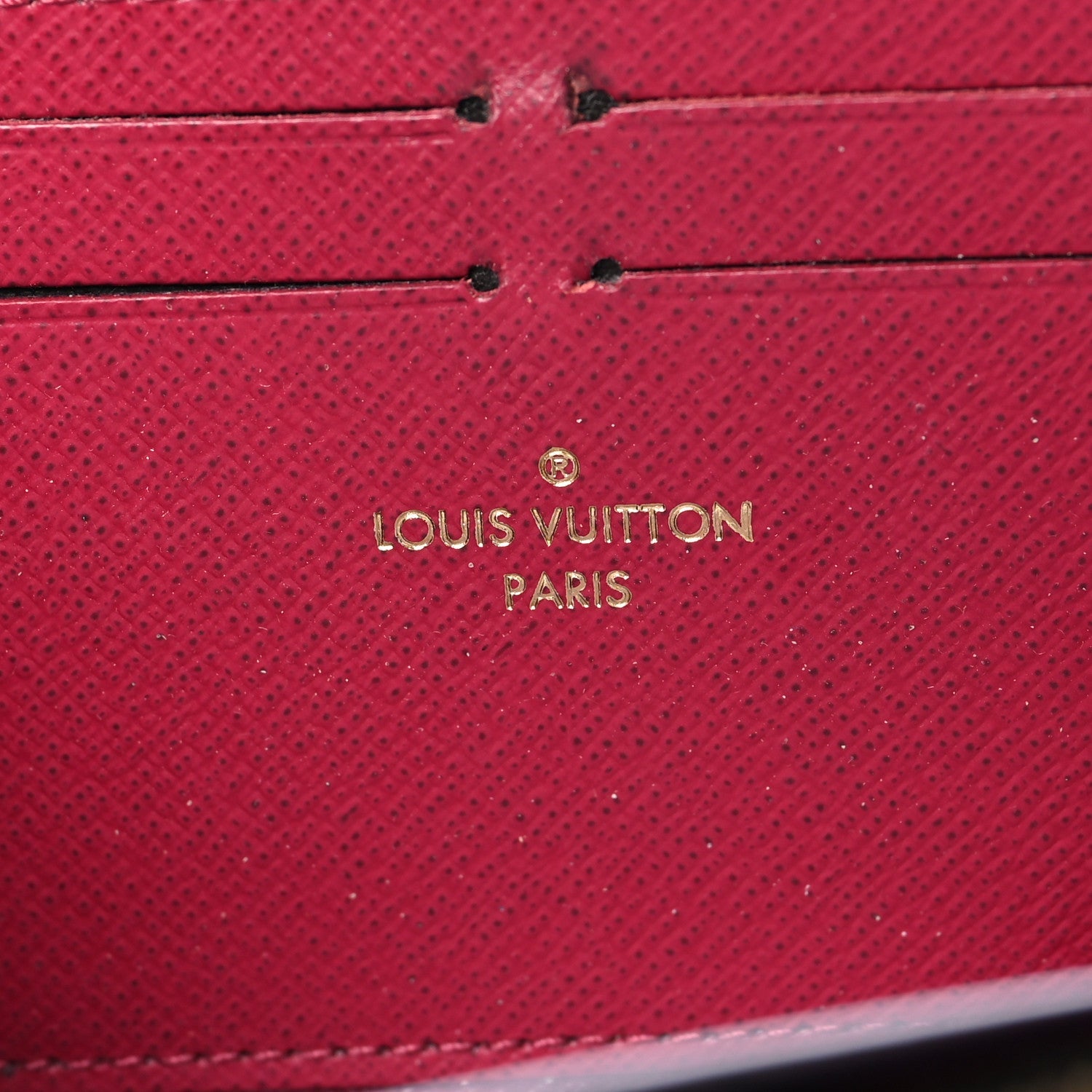 Monogram Clemence Wallet Fuchsia