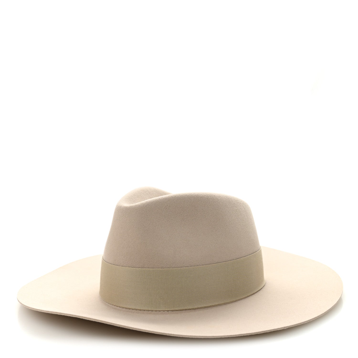Rabbit Felt Coeur Hat 56 Beige Perle