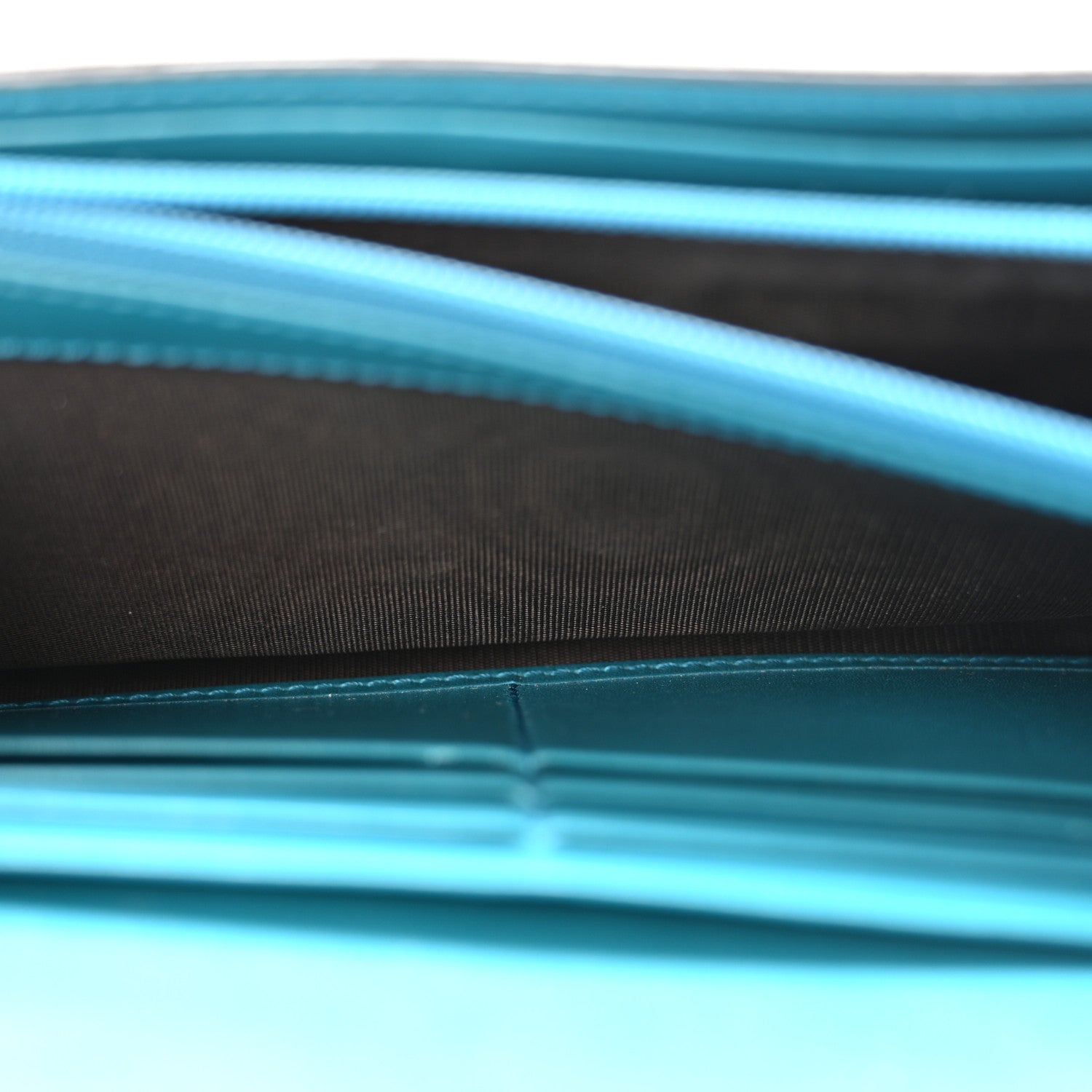 Bright Diamante Continental Wallet Turquoise