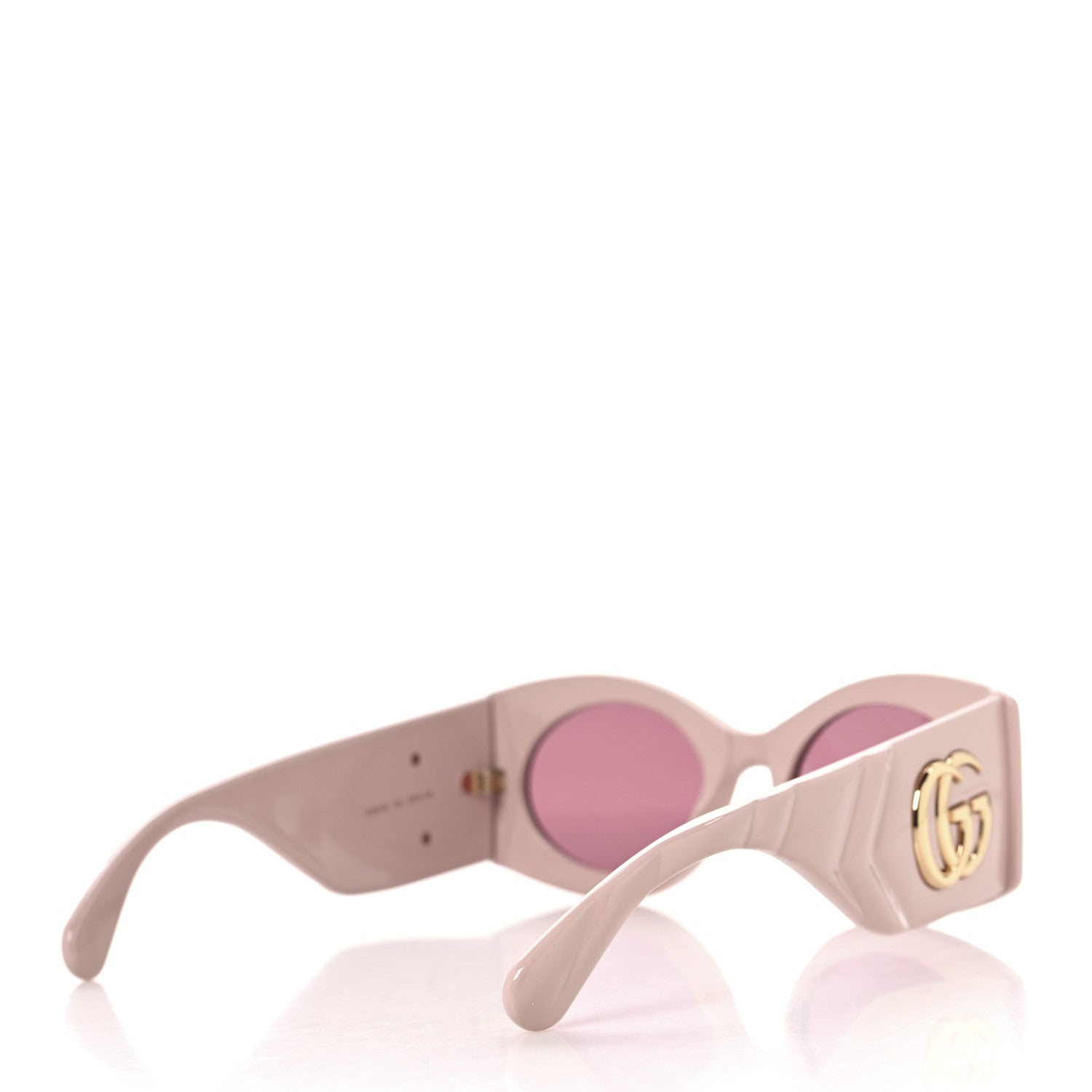 Acetate Frame GG Marmont Logo Sunglasses GG0810S Pink