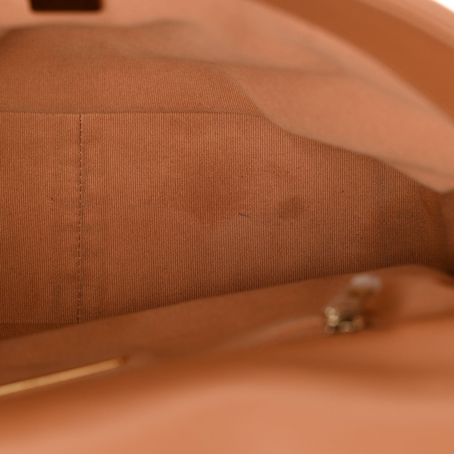 Lambskin Quilted Large Chanel 19 Flap Brown