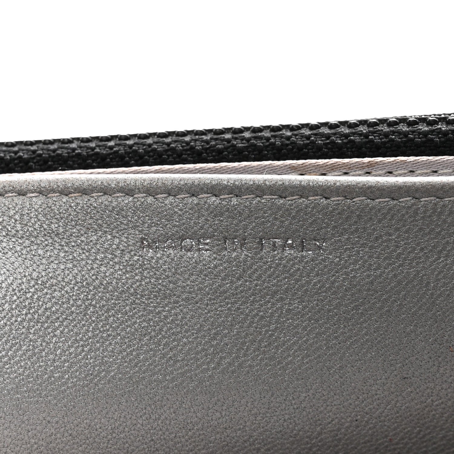 Lambskin Camellia Embossed Wallet On Chain WOC Black