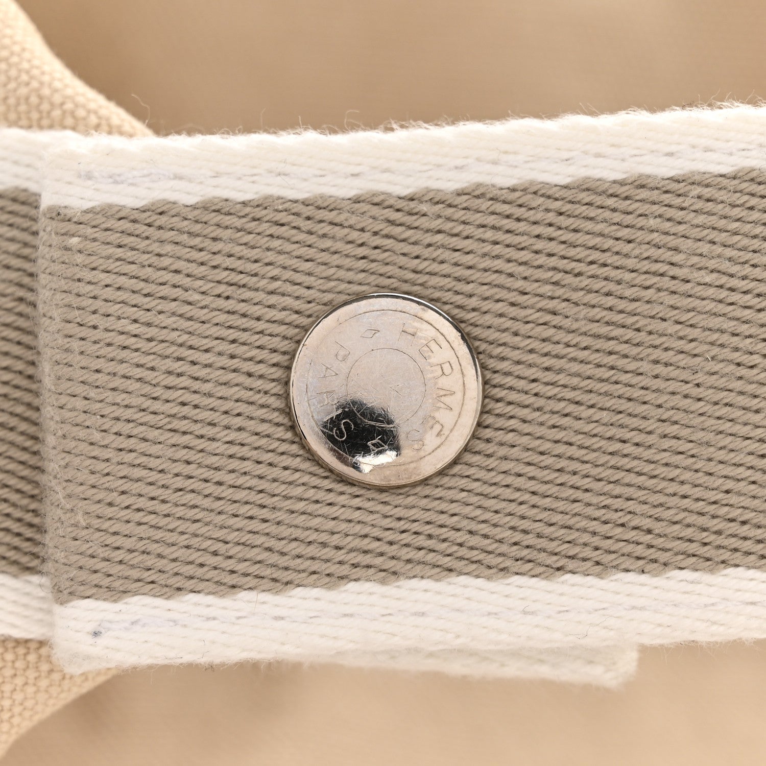 Canvas Large Bride-A-Brac Pouch Natural