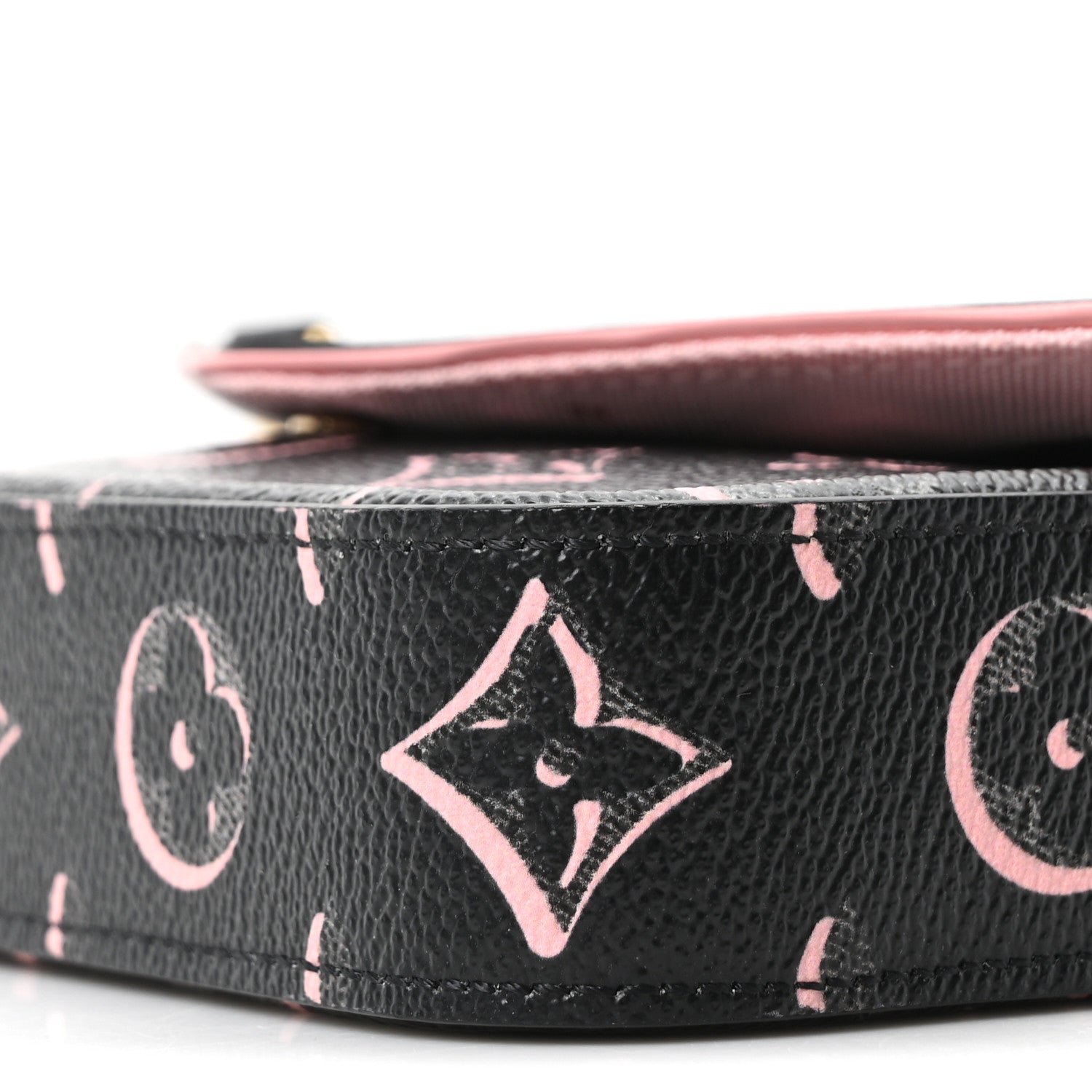Monogram Fall For You Felicie Strap & Go Black