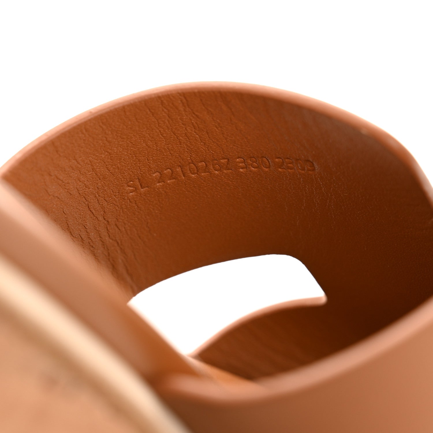 Calfskin Cork Eze 30 Sandals 38 Naturel
