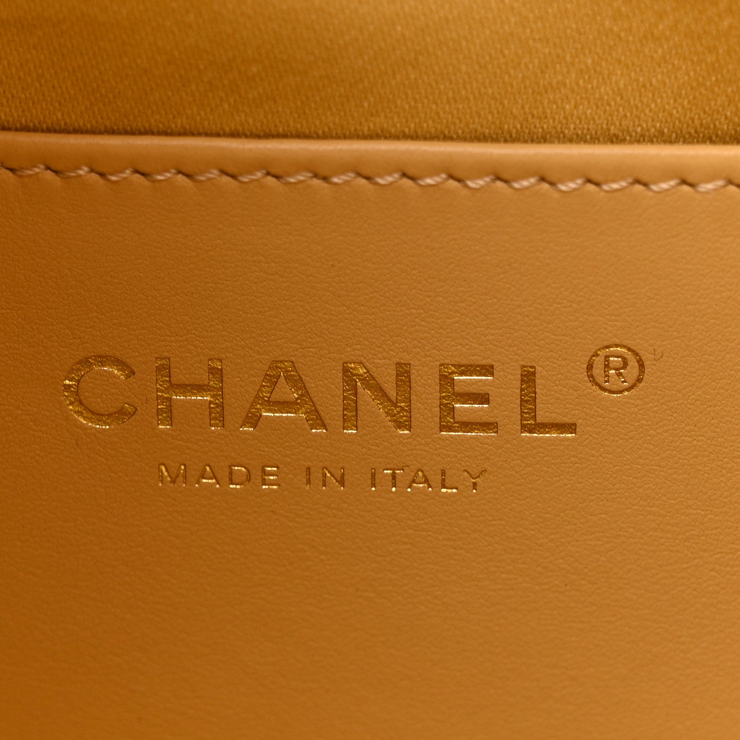 Metallic Caviar Quilted Mini Chanel 25 Handbag Gold