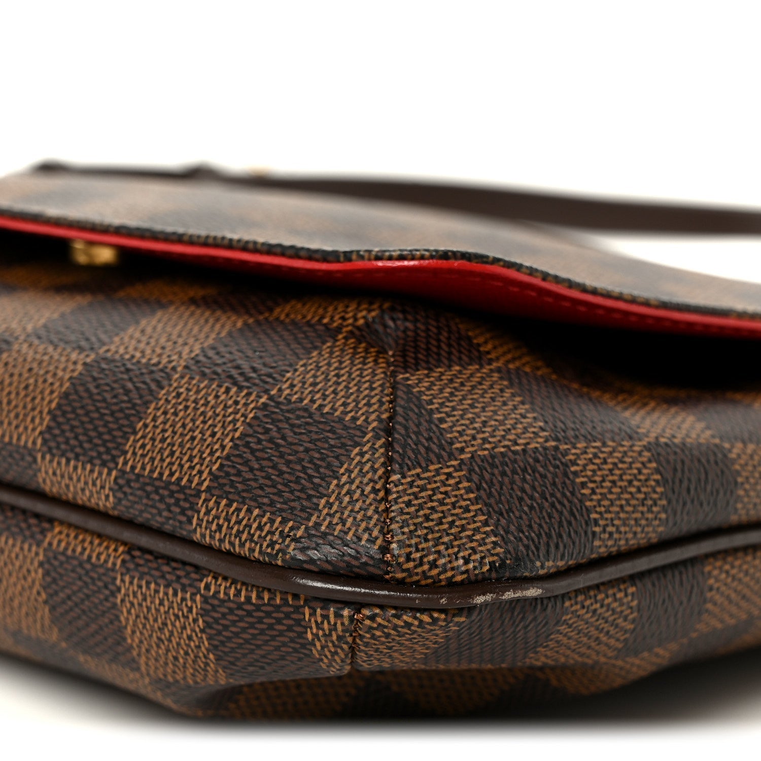 Damier Ebene Musette Salsa Long Strap