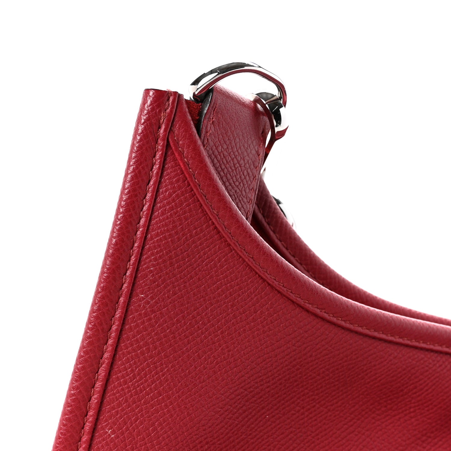 Taurillon Clemence Amazone Evelyne III PM Rouge Grenat Orange