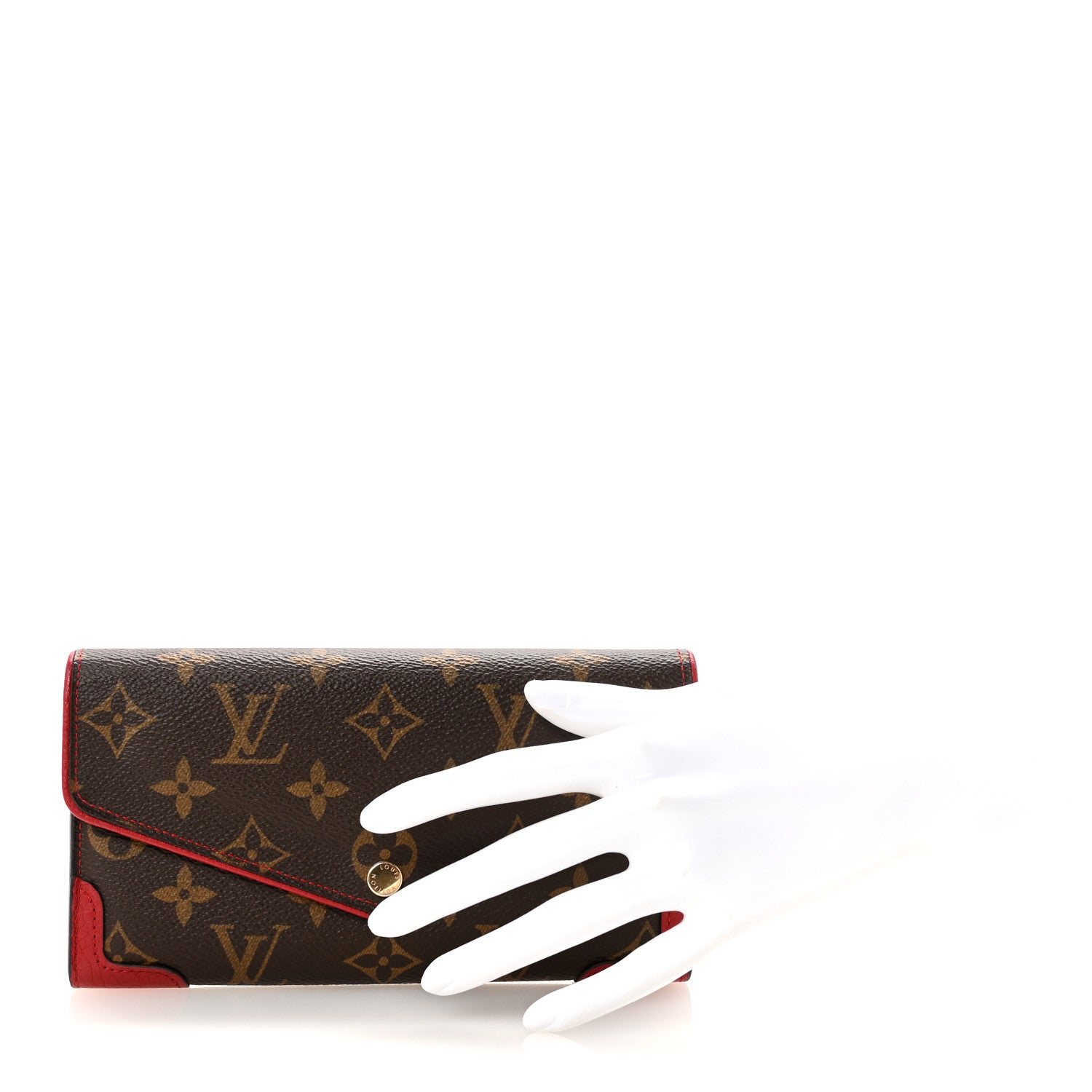 Monogram Sarah Retiro Wallet Cherry