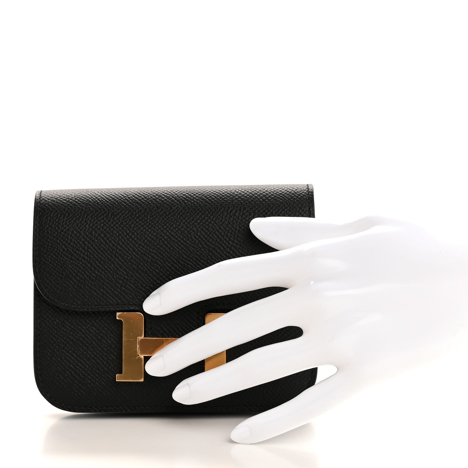 Epsom Constance Slim Wallet Black