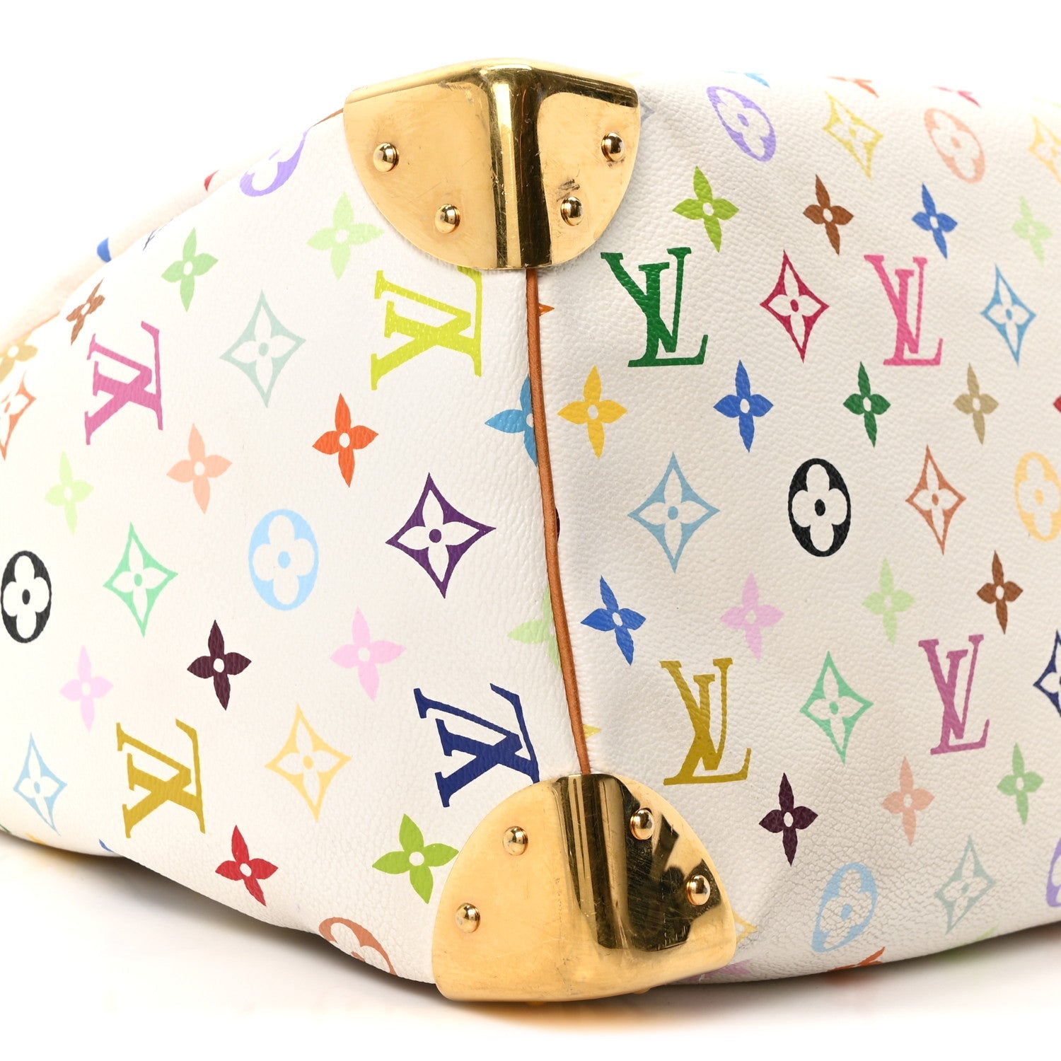 Monogram Multicolor Speedy 30 White