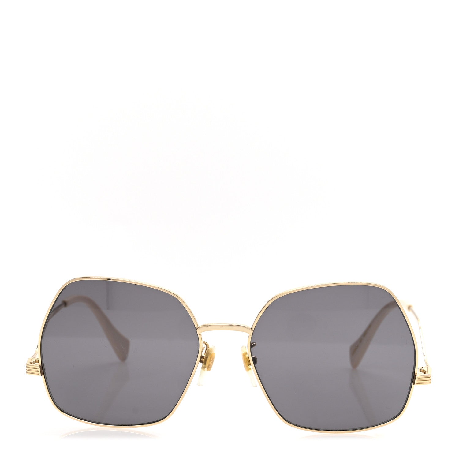 Metal Frame Sunglasses GG0972S Gold Brown