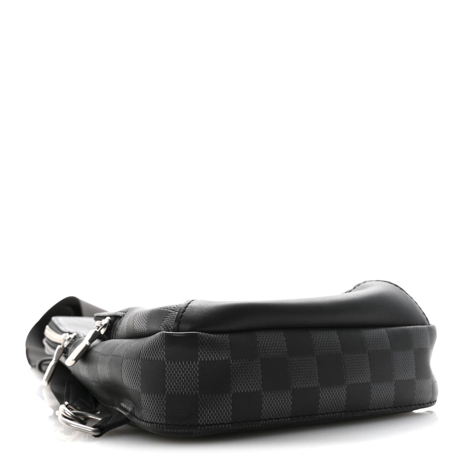 Damier Graphite Avenue Sling Bag Onyx Silver