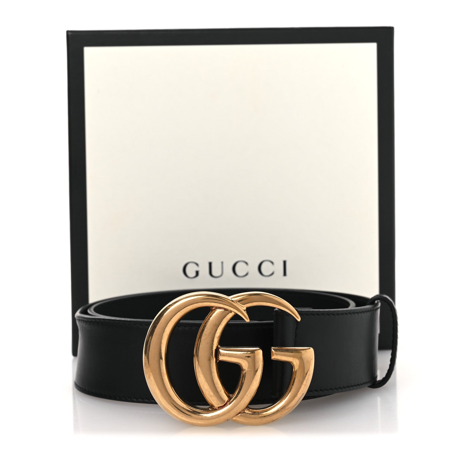 Calfskin Double G 30mm Belt 70 28 Black