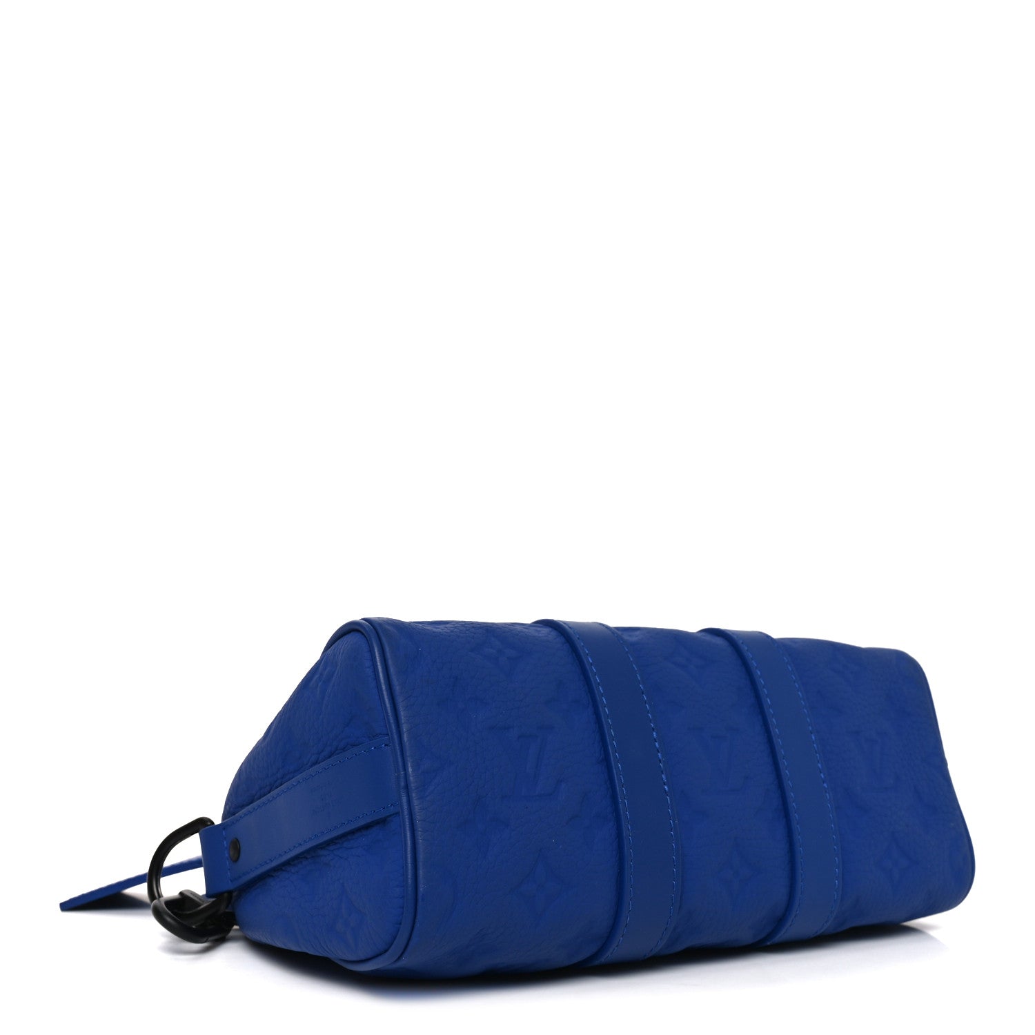 Monogram Taurillon Keepall Bandouliere 25 Racing Blue