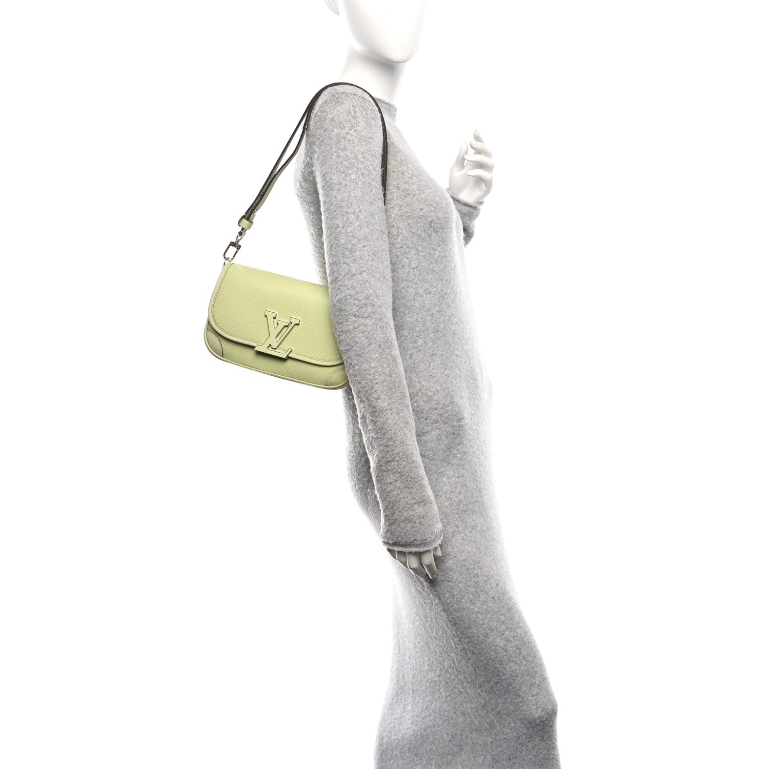 Epi Buci Crossbody Light Green