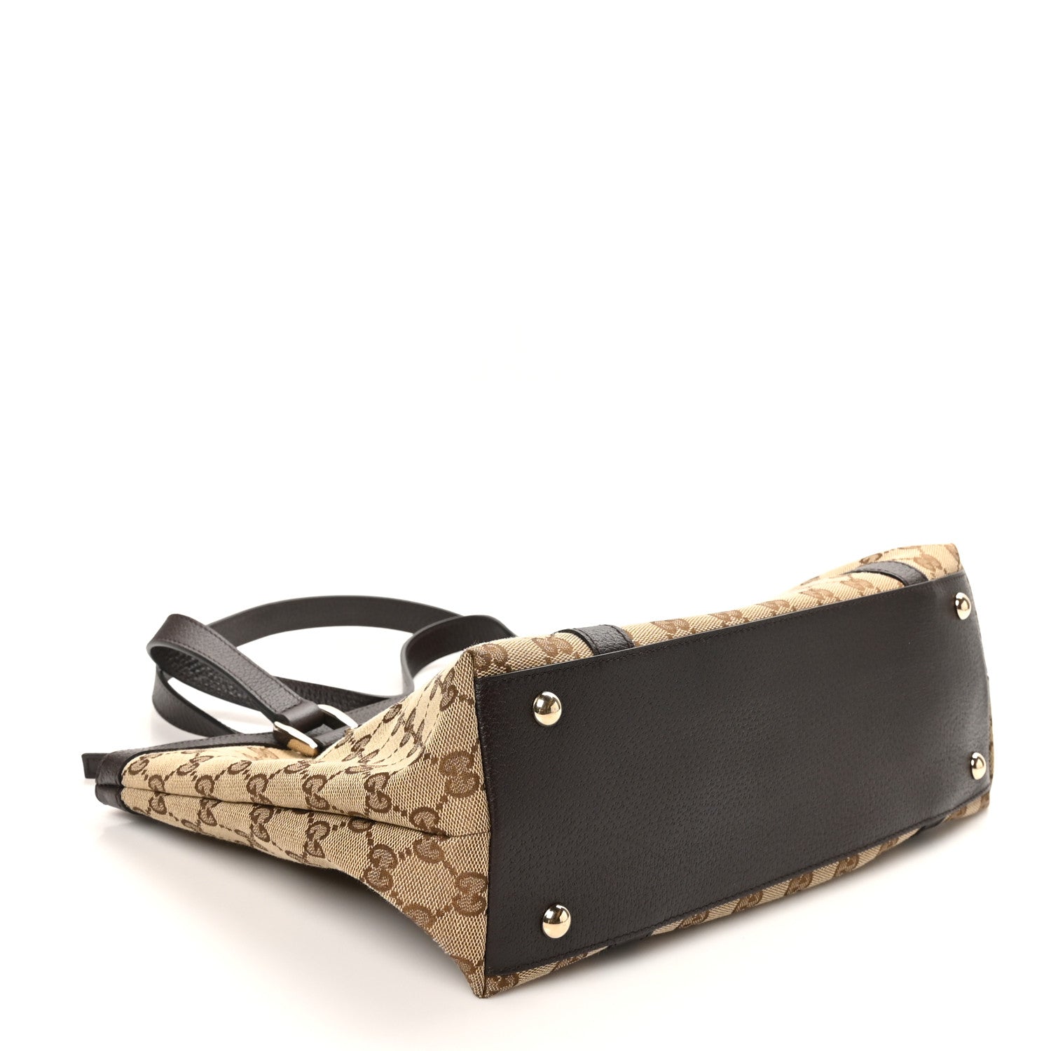 Monogram Medium Abbey Tote Brown
