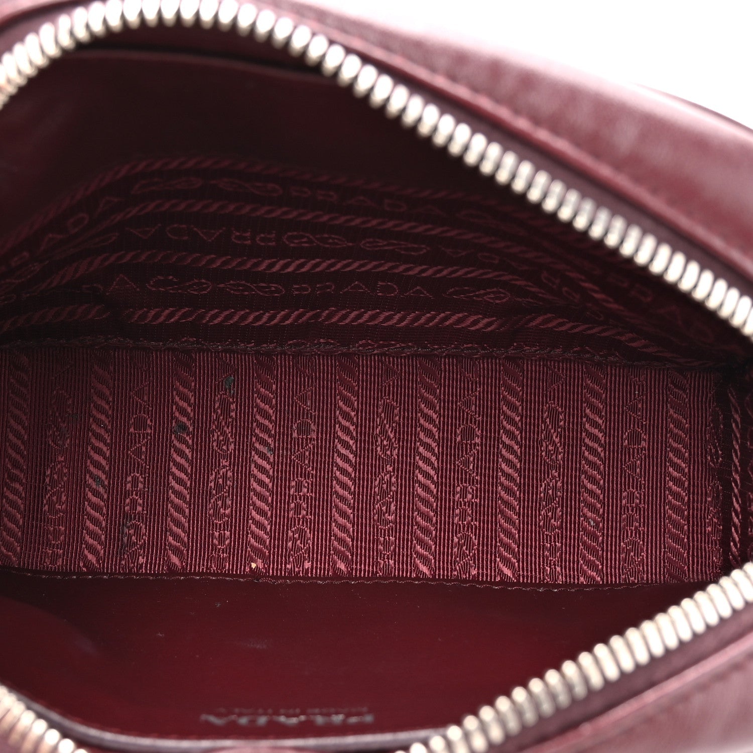 Soft Calfskin Impunture Diagramme Small Camera Bag Granato