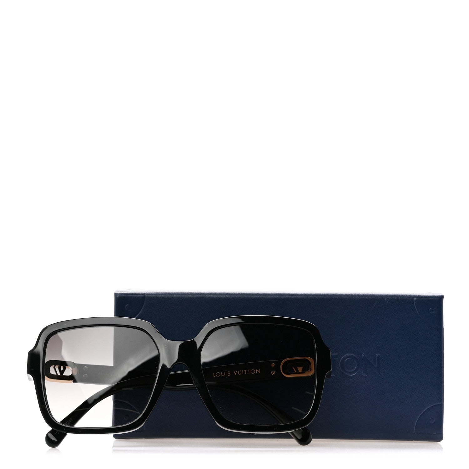 Acetate Mini Link Soft Square Sunglasses Z1727E Black
