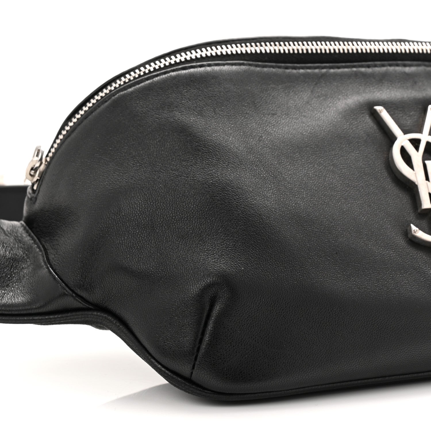 Calfskin Monogram Belt Bag Black