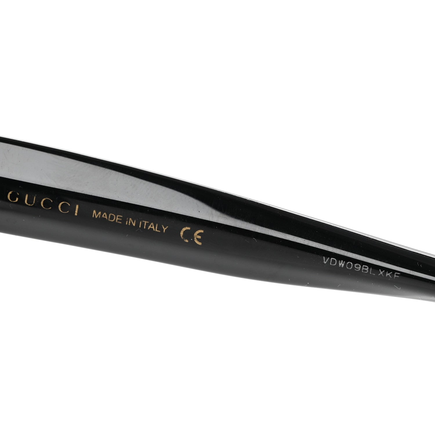 Acetate Crystal Star Round Frame Sunglasses GG0208S Black