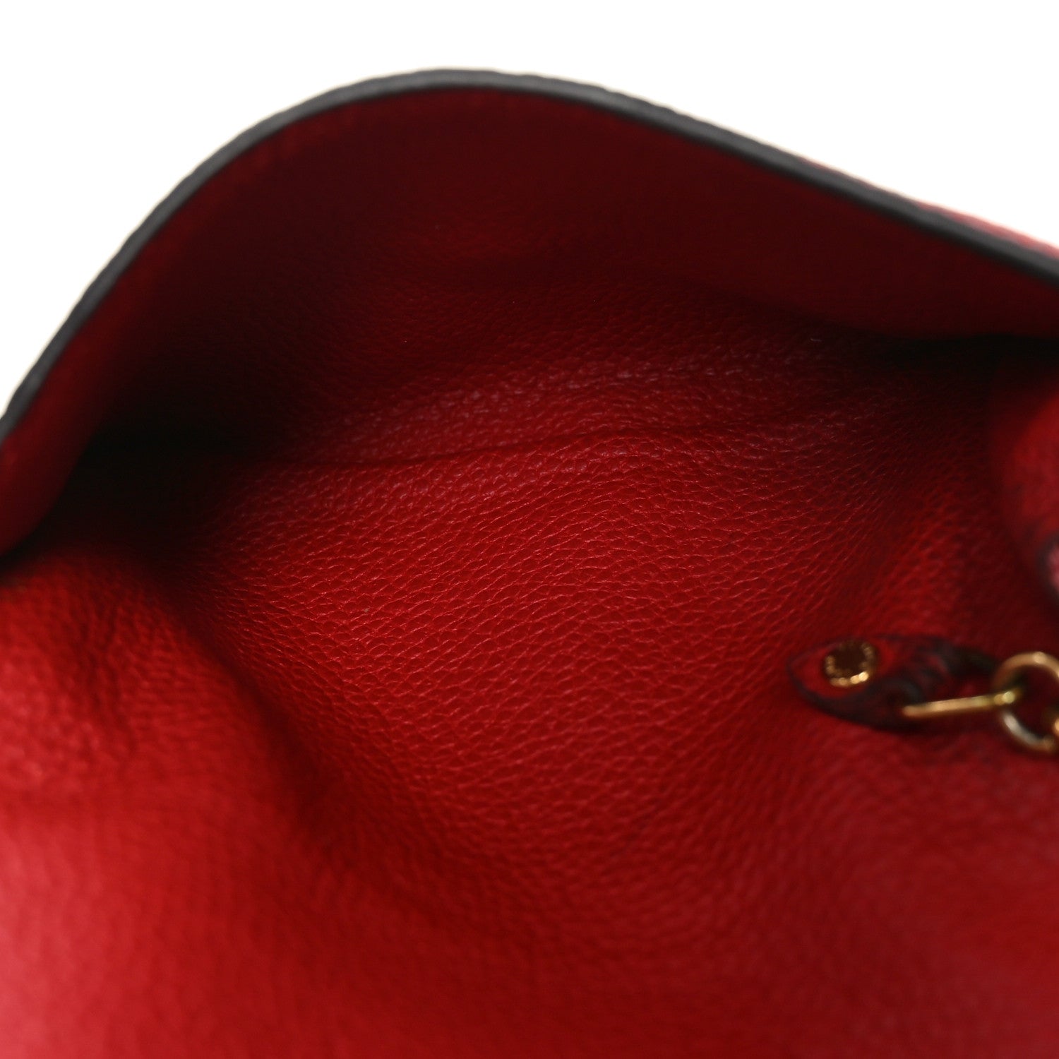 Empreinte Key Pouch Cherry